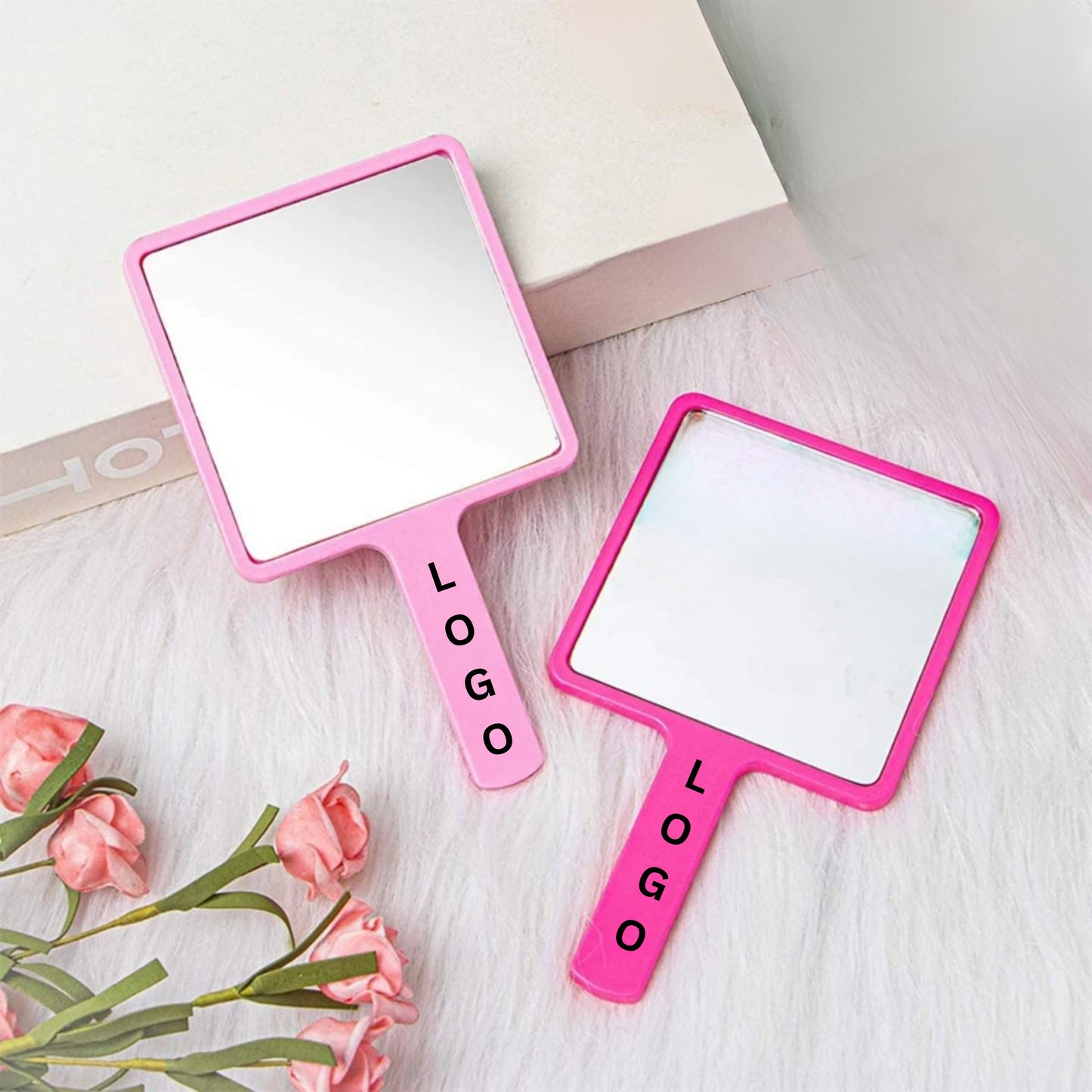 Plastic Handheld Mirror