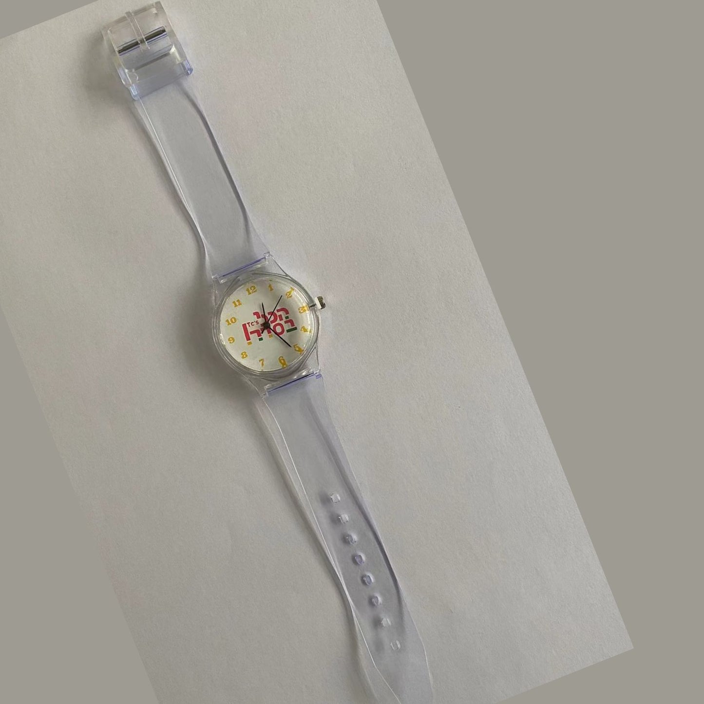 Clear Silicone Watch