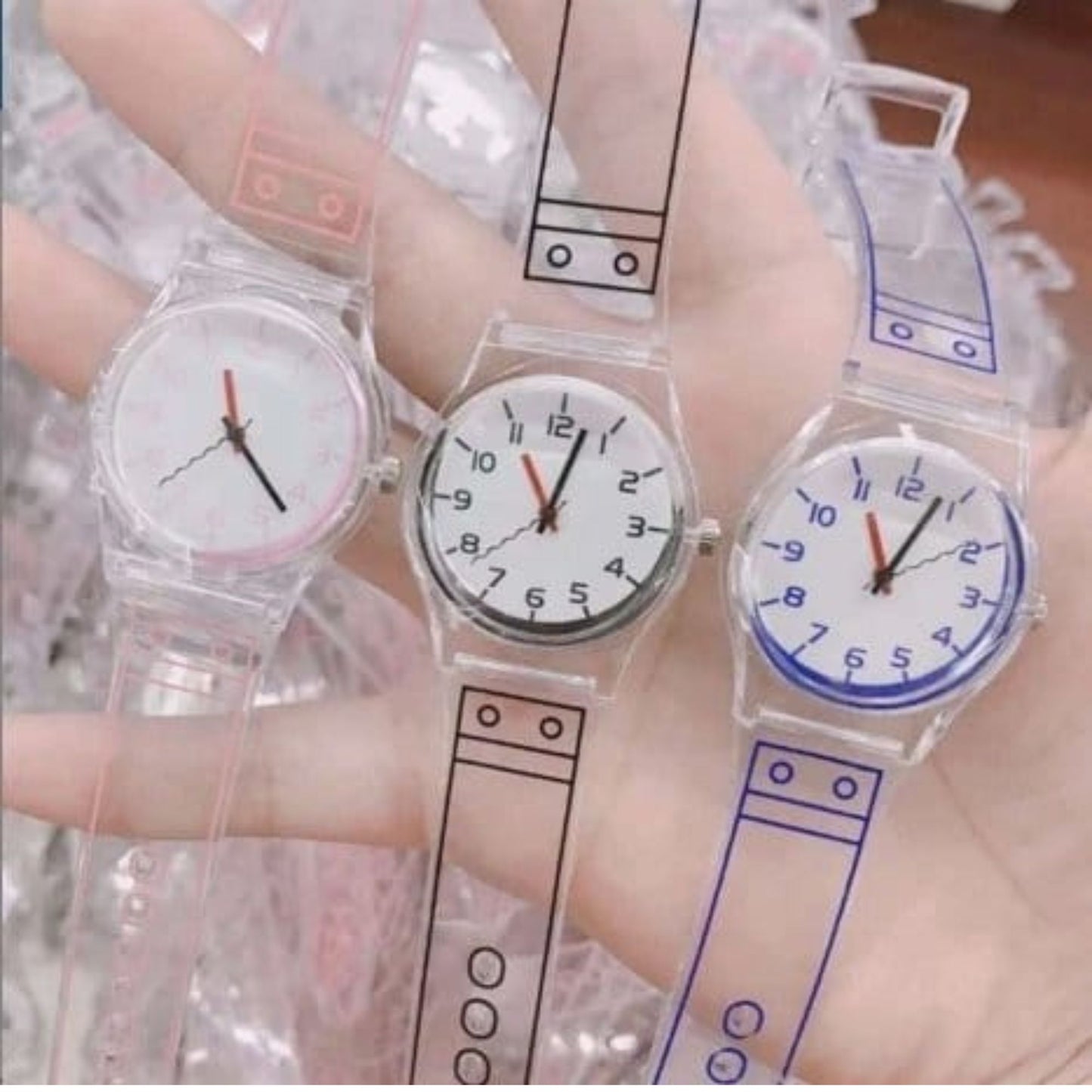 Clear Silicone Watch