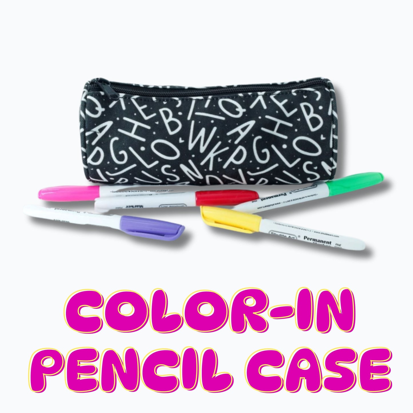 Color-Your-Own Pencil Case