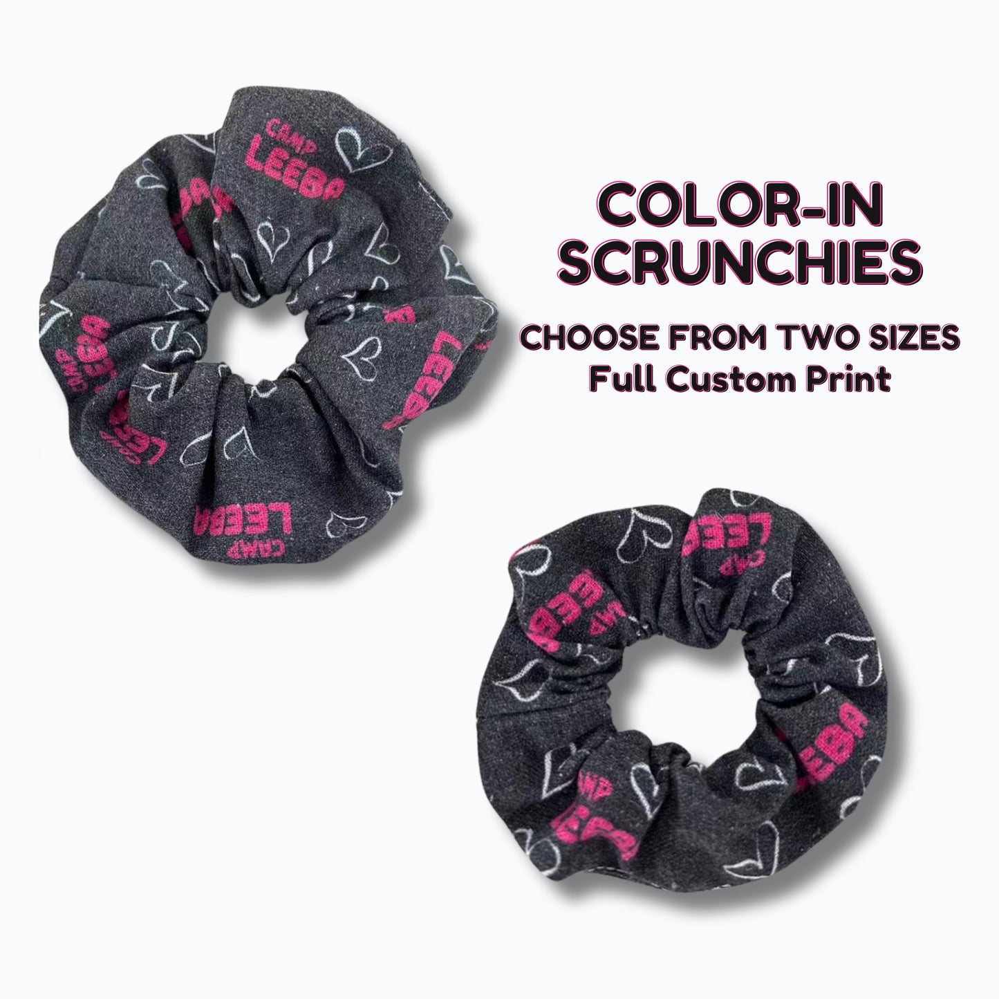 Color-Your-Own Hair Scrunchies