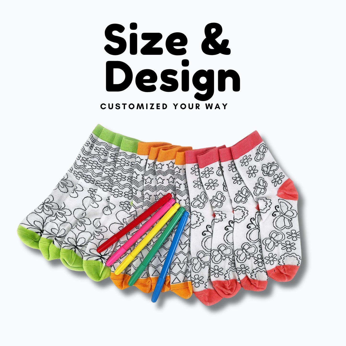 Color-Your-Own Socks