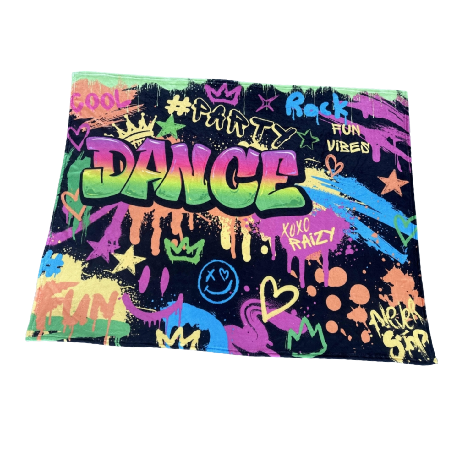 Two-Sided Fully Printed Cozy Blanket