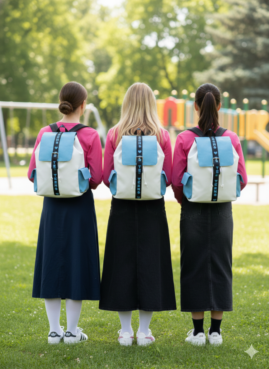 Ribbon Strap Backpack