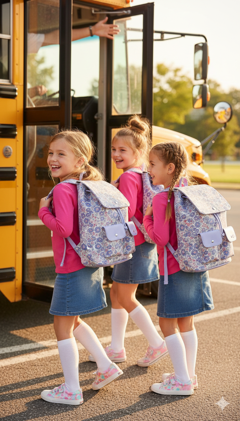 Drawstring Flap Backpack