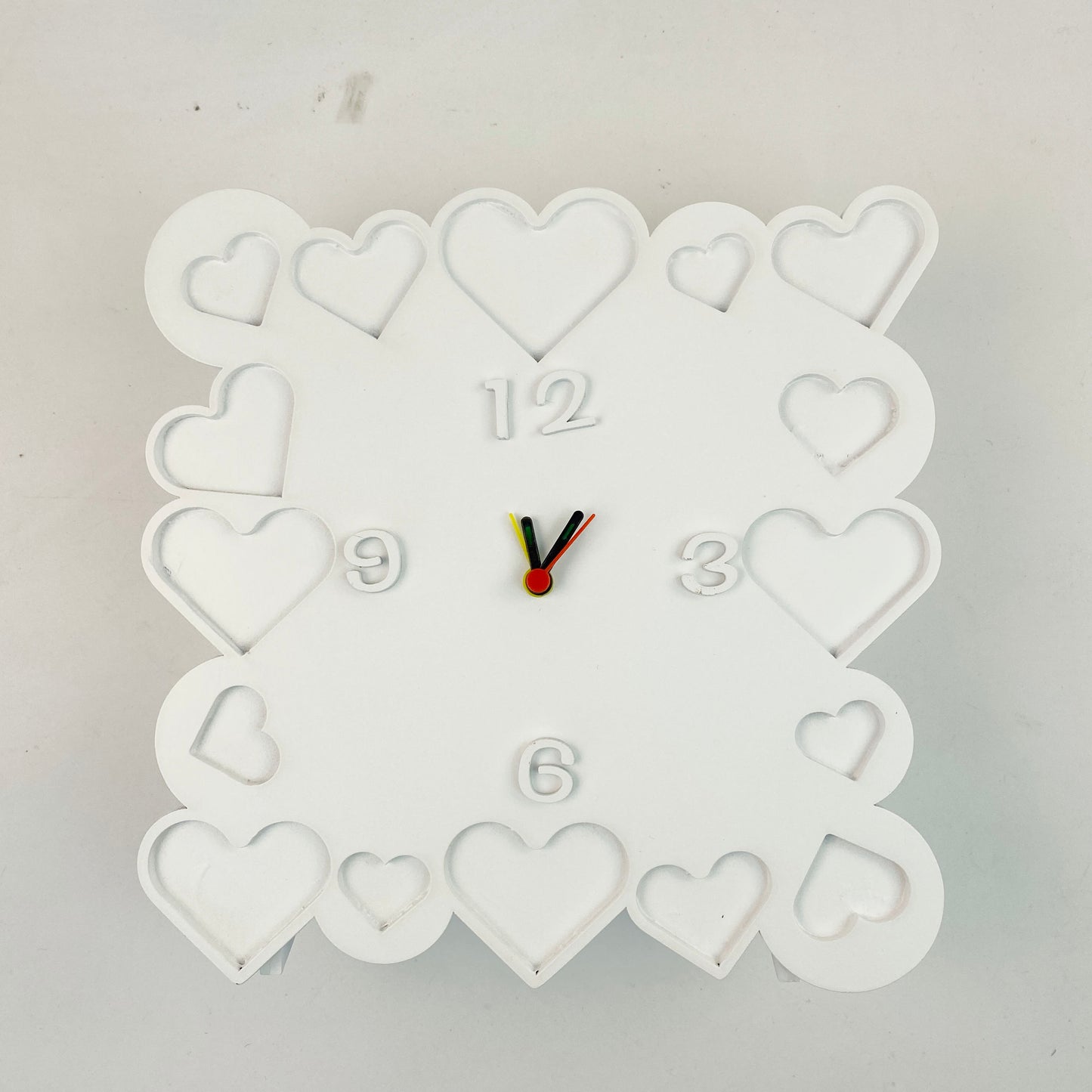 Wooden Square Clock – Create & Customize!