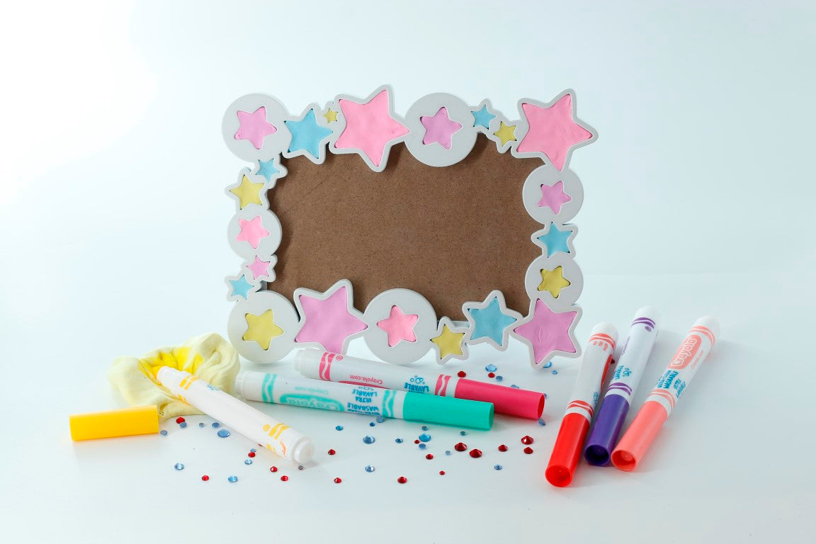 Wooden Frame – Create a Colorful Keepsake!