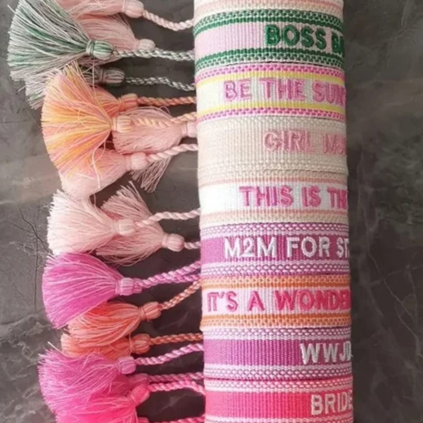 Custom Woven Bracelet