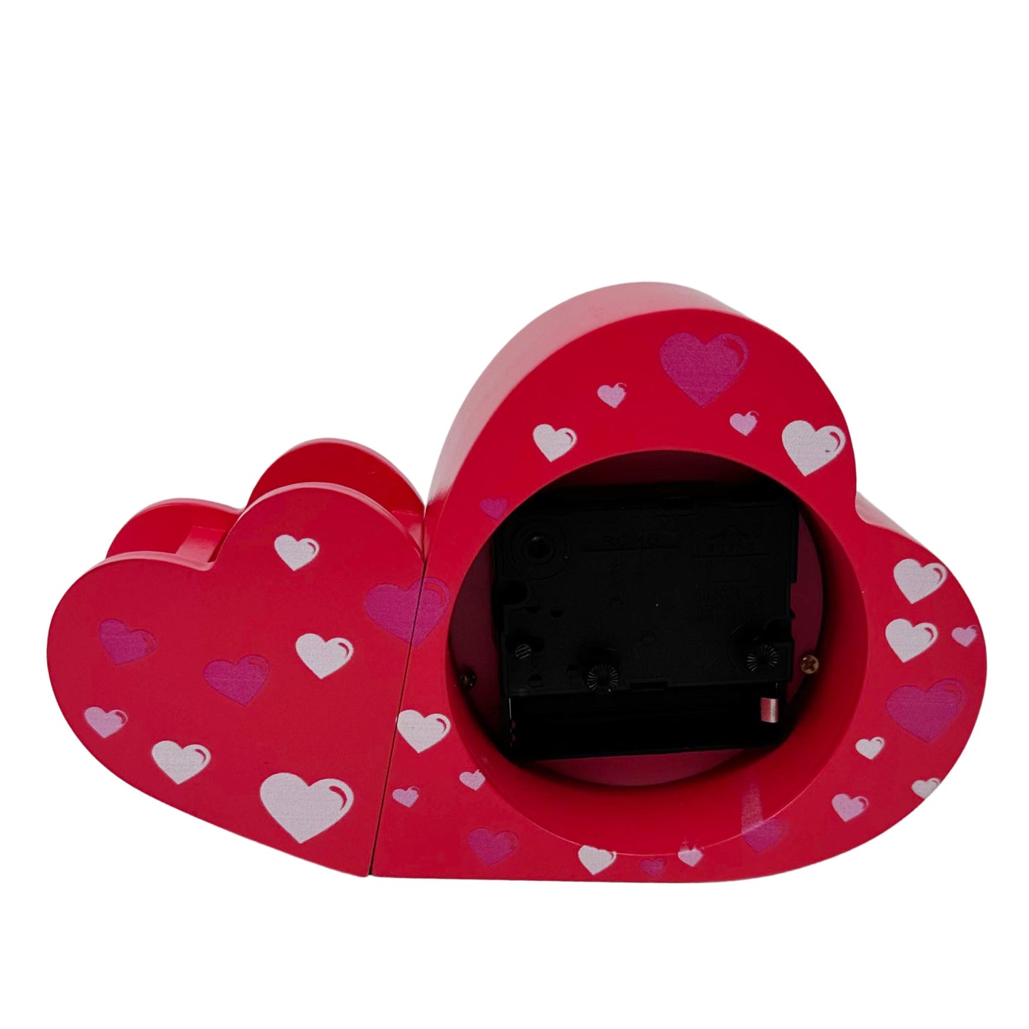 Heart Alarm Clock with Pen Holder