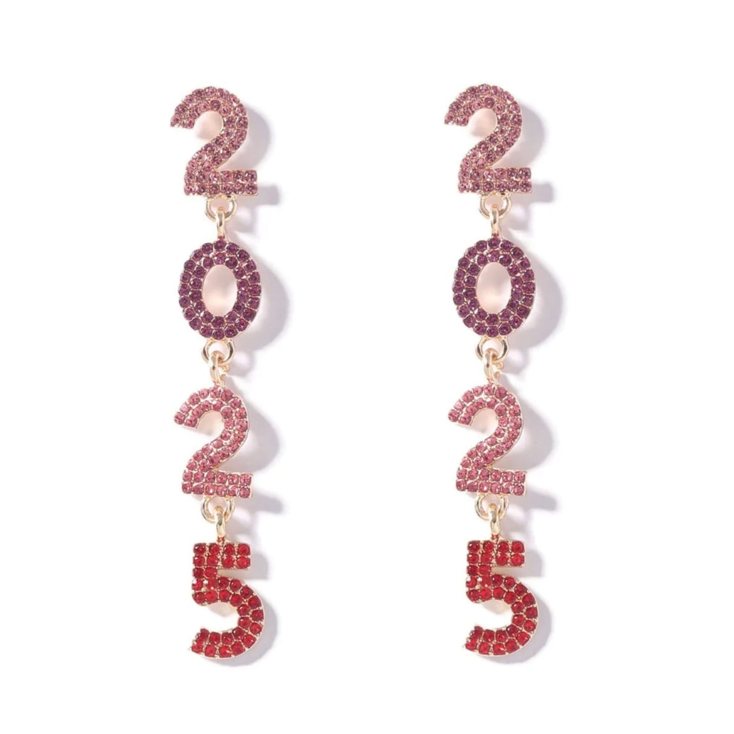 Custom Rhinestone Earrings: