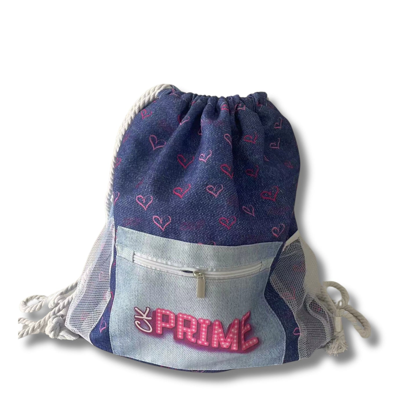 Custom Canvas Drawstring Backpack