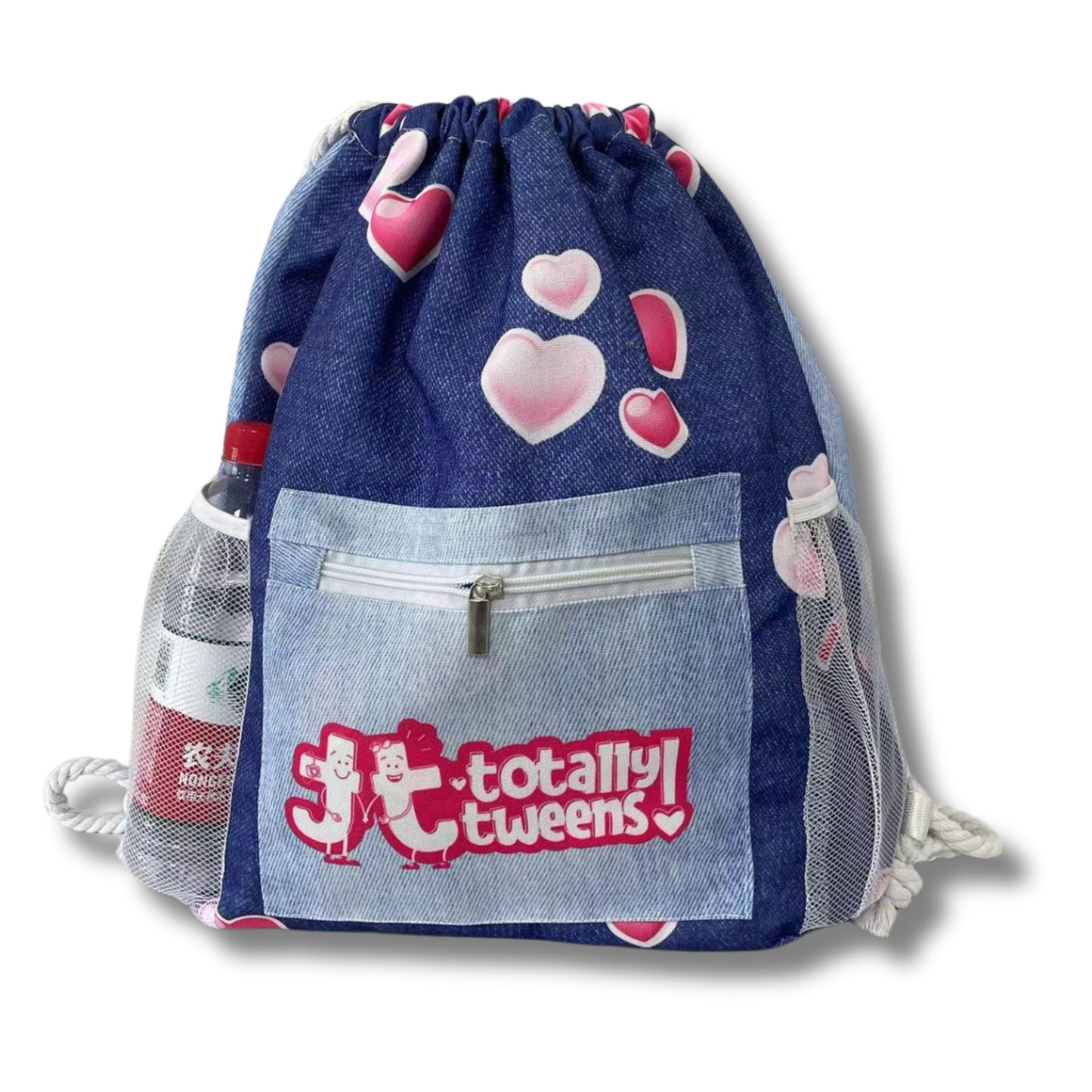 Custom Canvas Drawstring Backpack