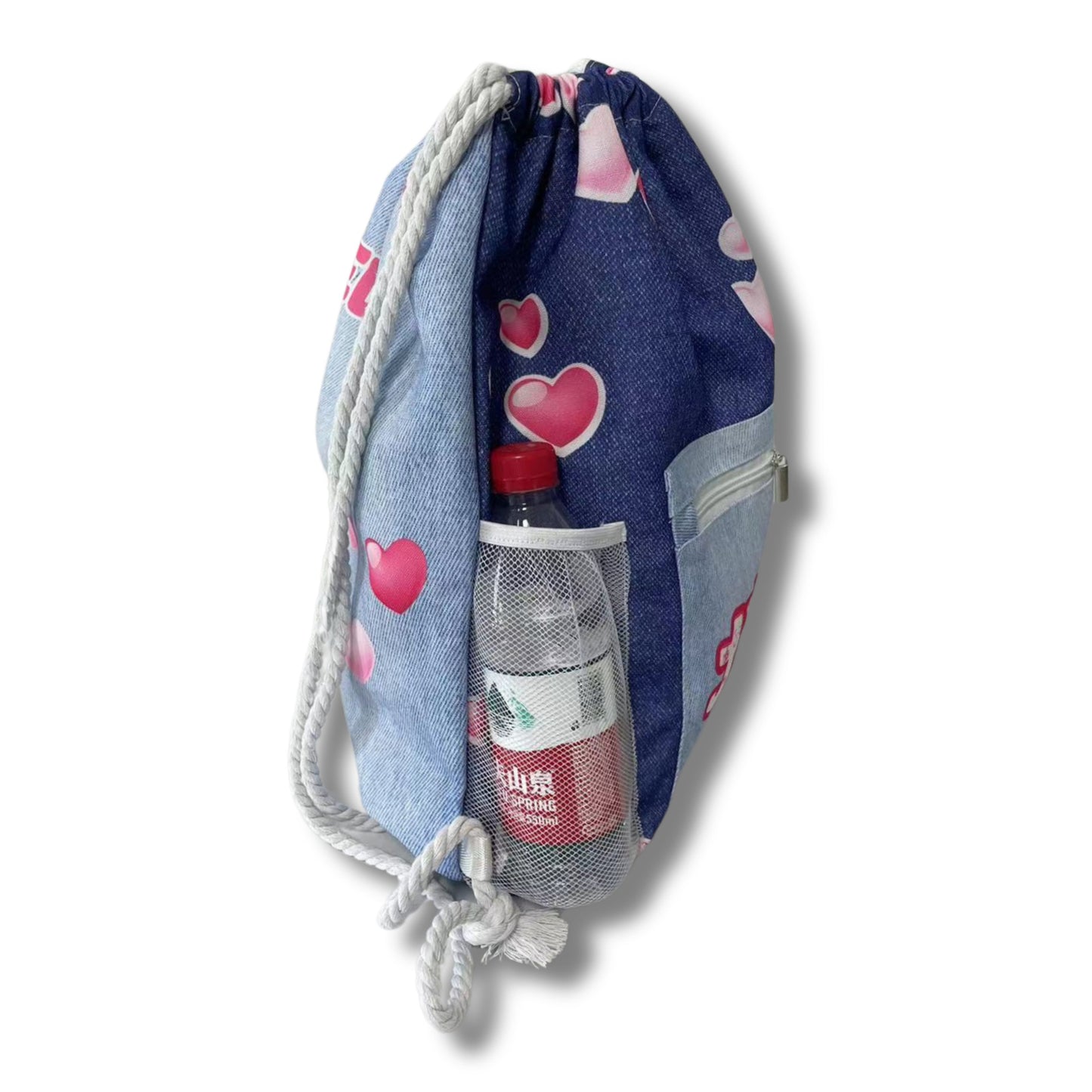 Custom Canvas Drawstring Backpack