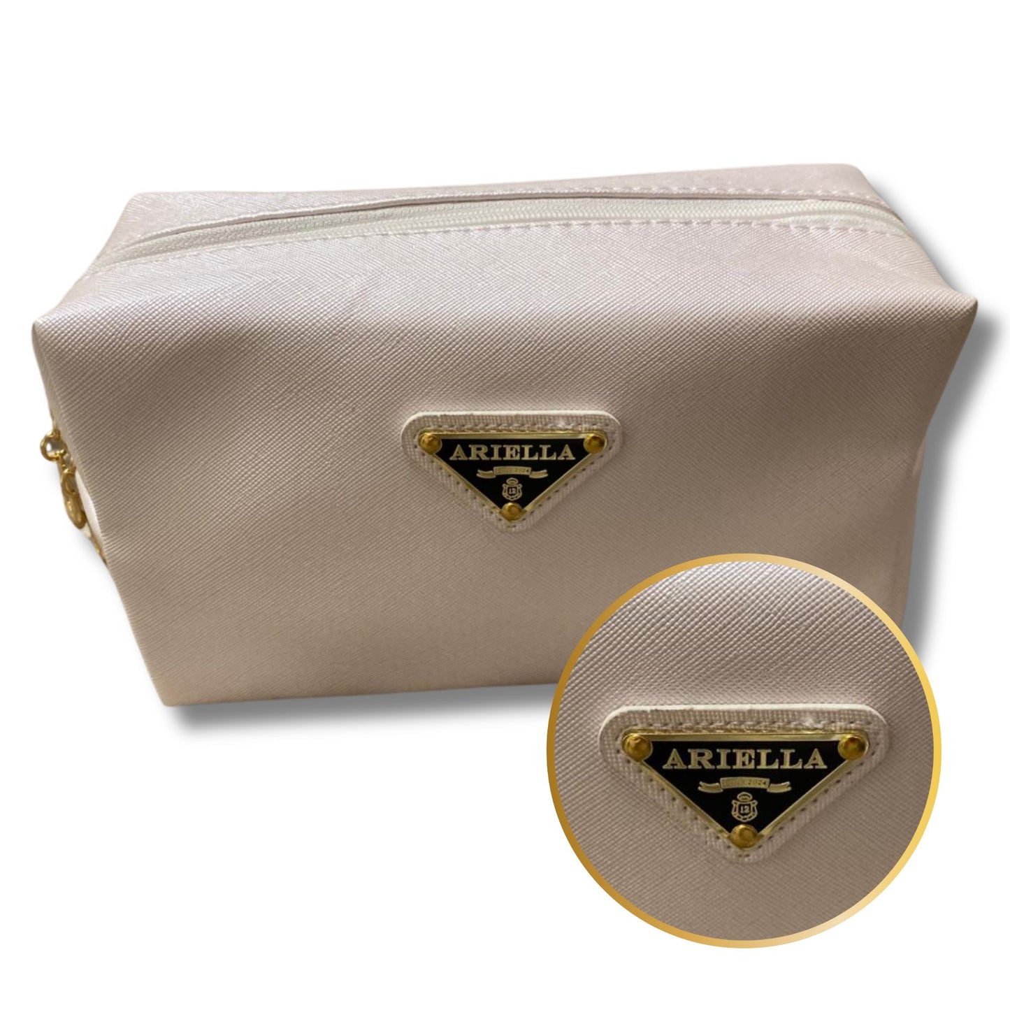 Custom PU Leather Cosmetic Pouch