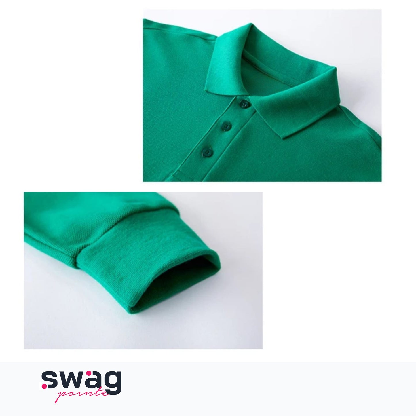 Long-Sleeve Polo T-Shirt