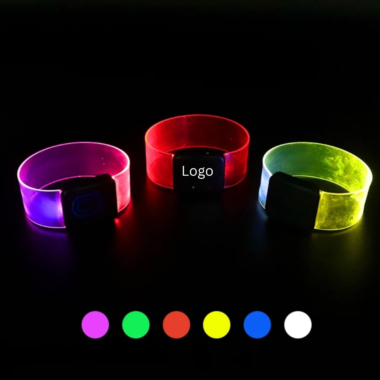 LED Flashing Light-Up Bracelet