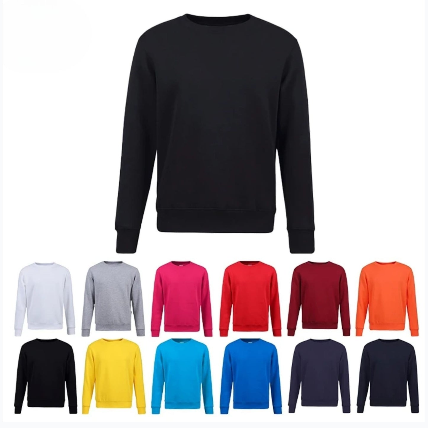 Custom Crew Neck Sweatshirt