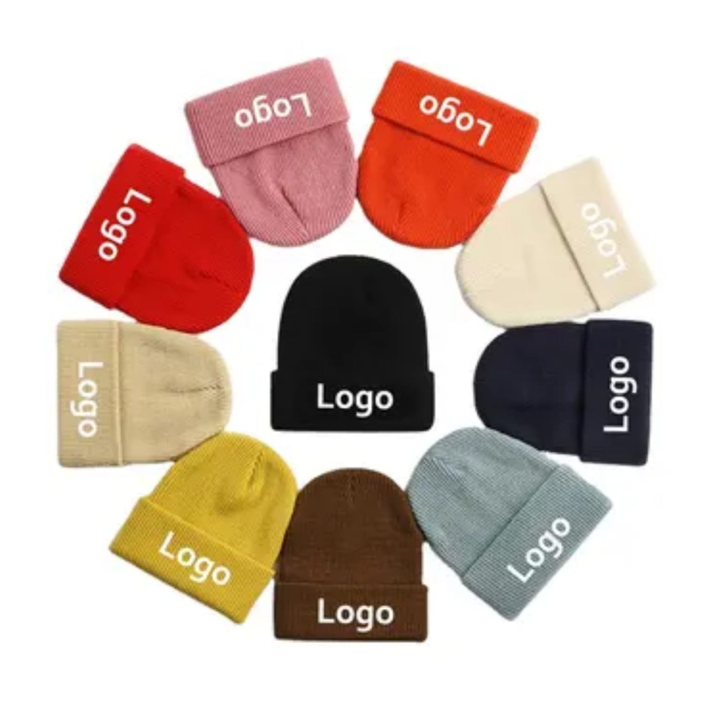 Custom Ribbed Beanie