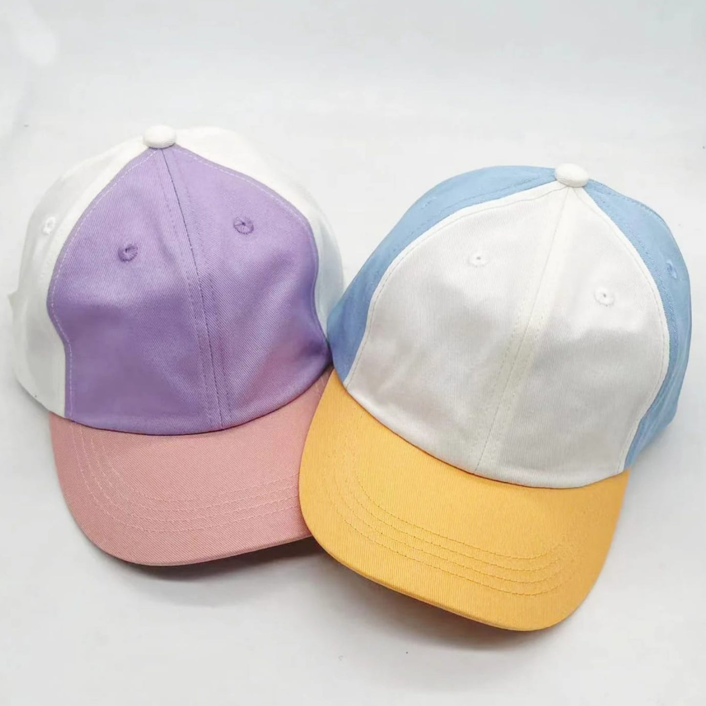 Color Block Caps
