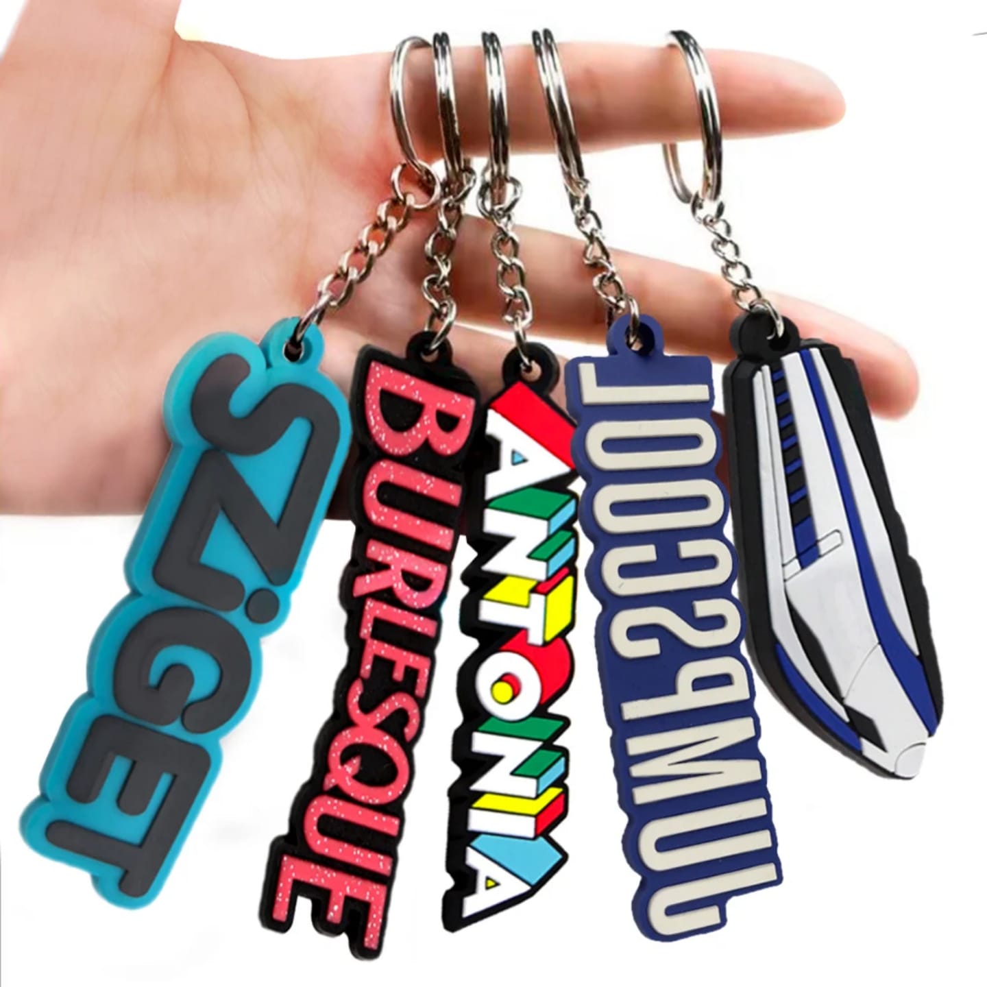 Custom Silicone Keychains