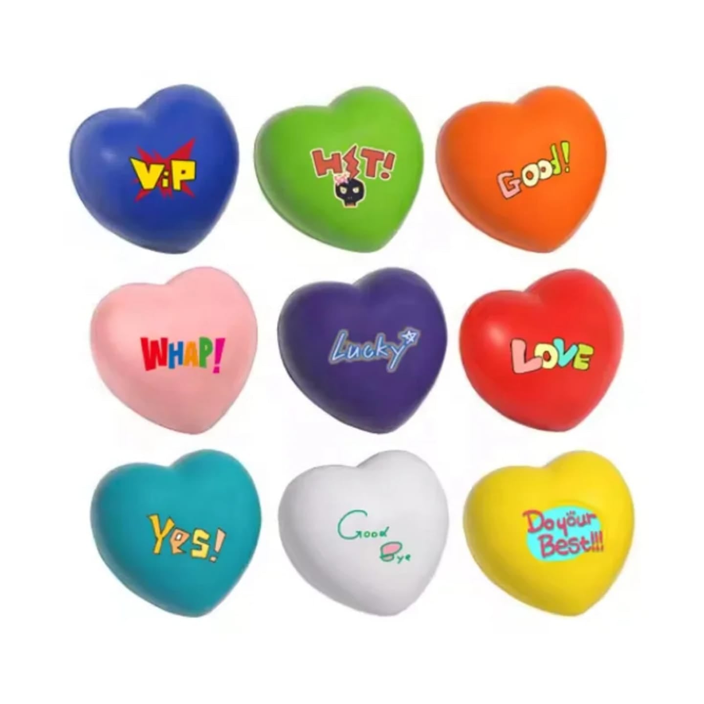 Heart-Shaped Squishies