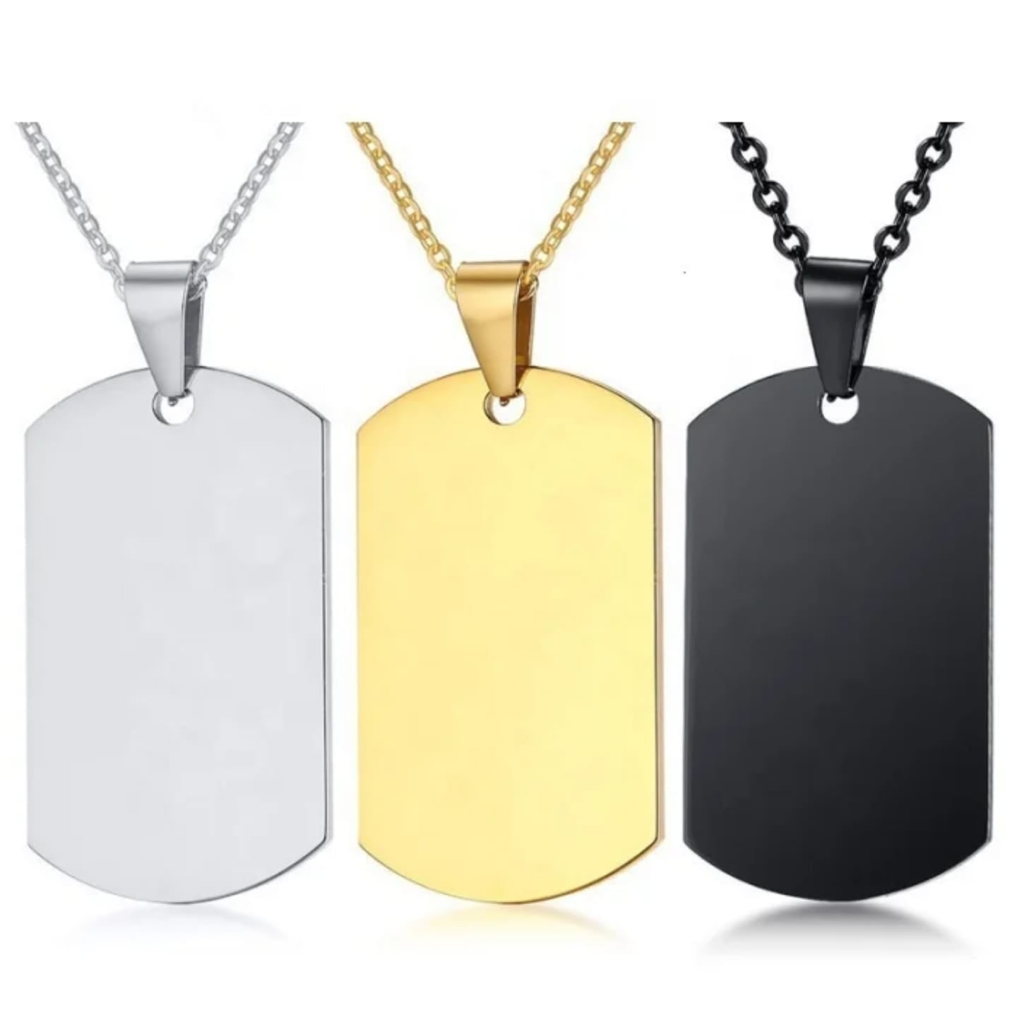 Custom Stainless Dog Tag Necklace