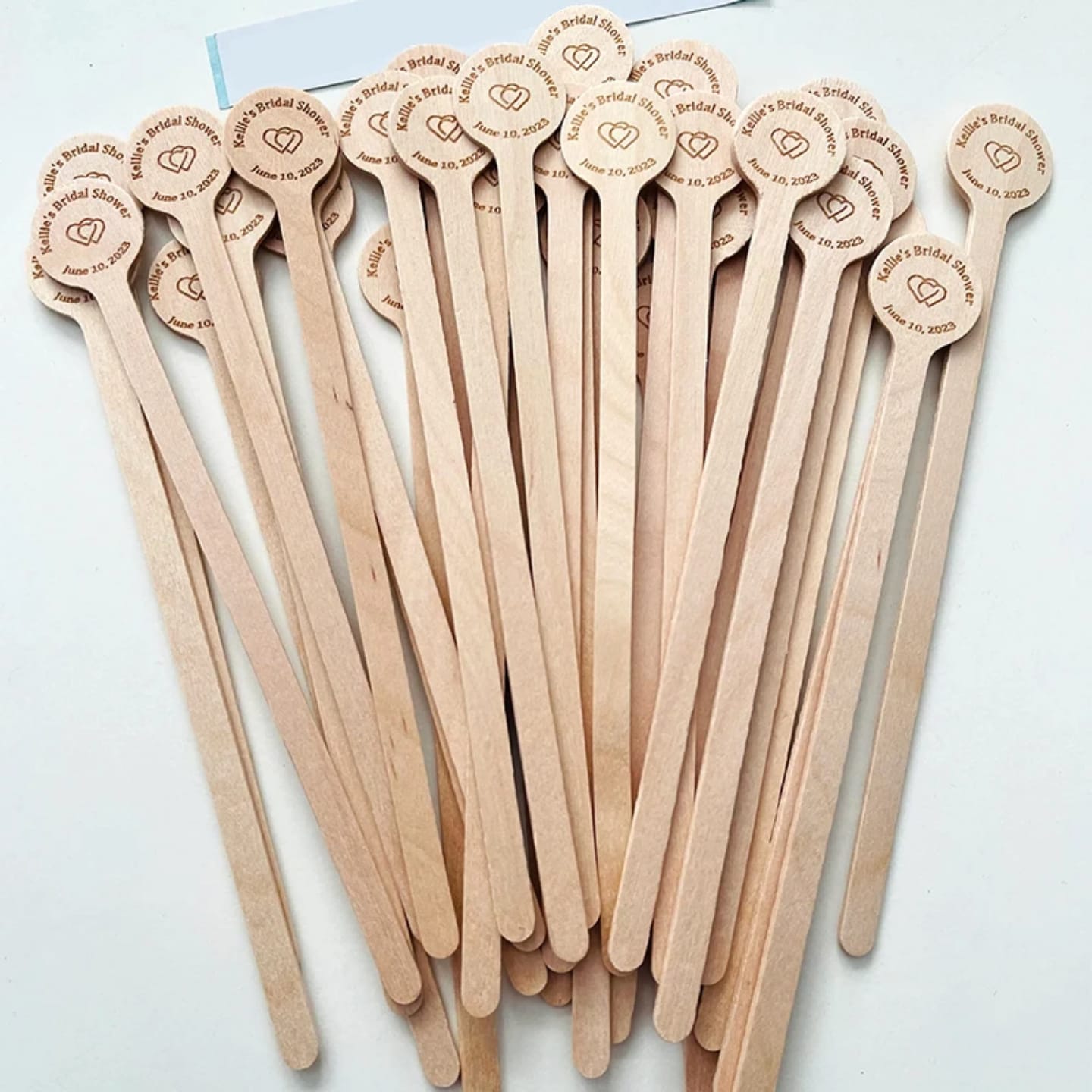 Custom Wooden Stir Sticks