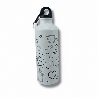 Color-Your-Own Water Bottle Flask