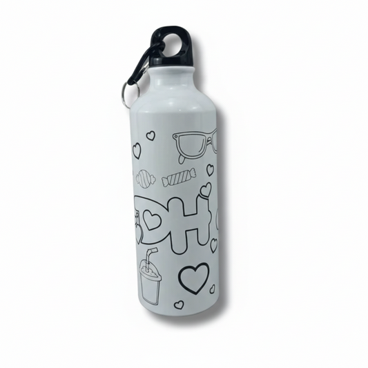 Color-Your-Own Water Bottle Flask