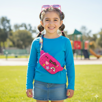 Silicone Fanny Pack with Custom Charms