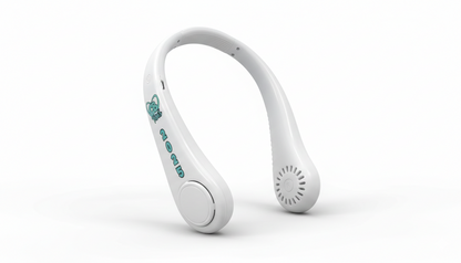 Dual-Side Logo Neck Fan