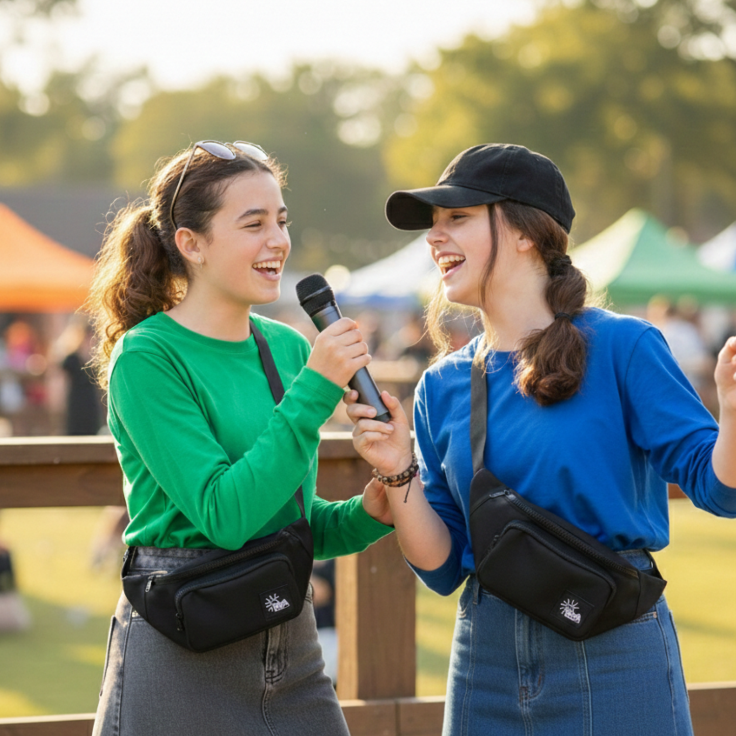 Scuba Fabric Fanny Pack