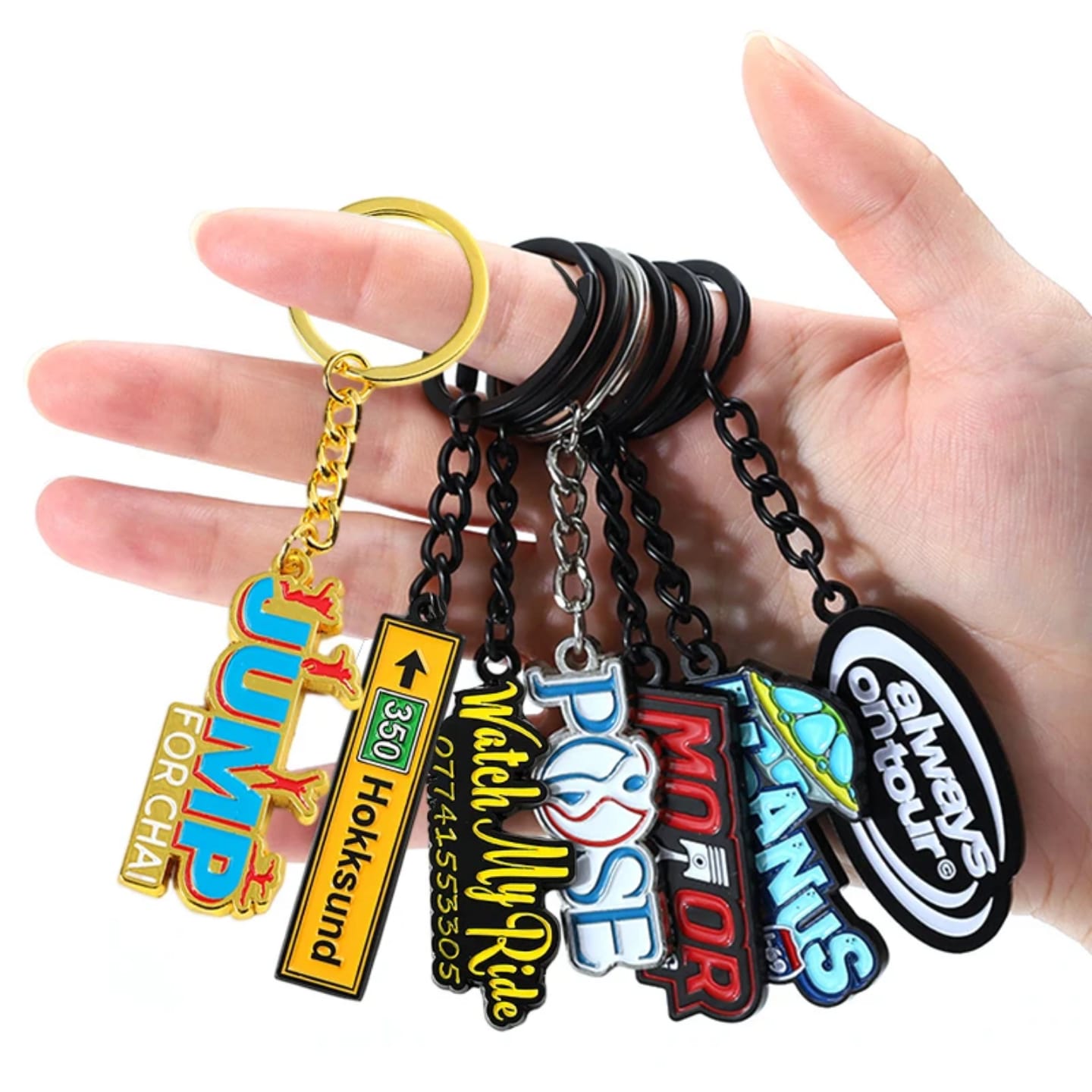 Custom Metal Keychains: – SwagPointe