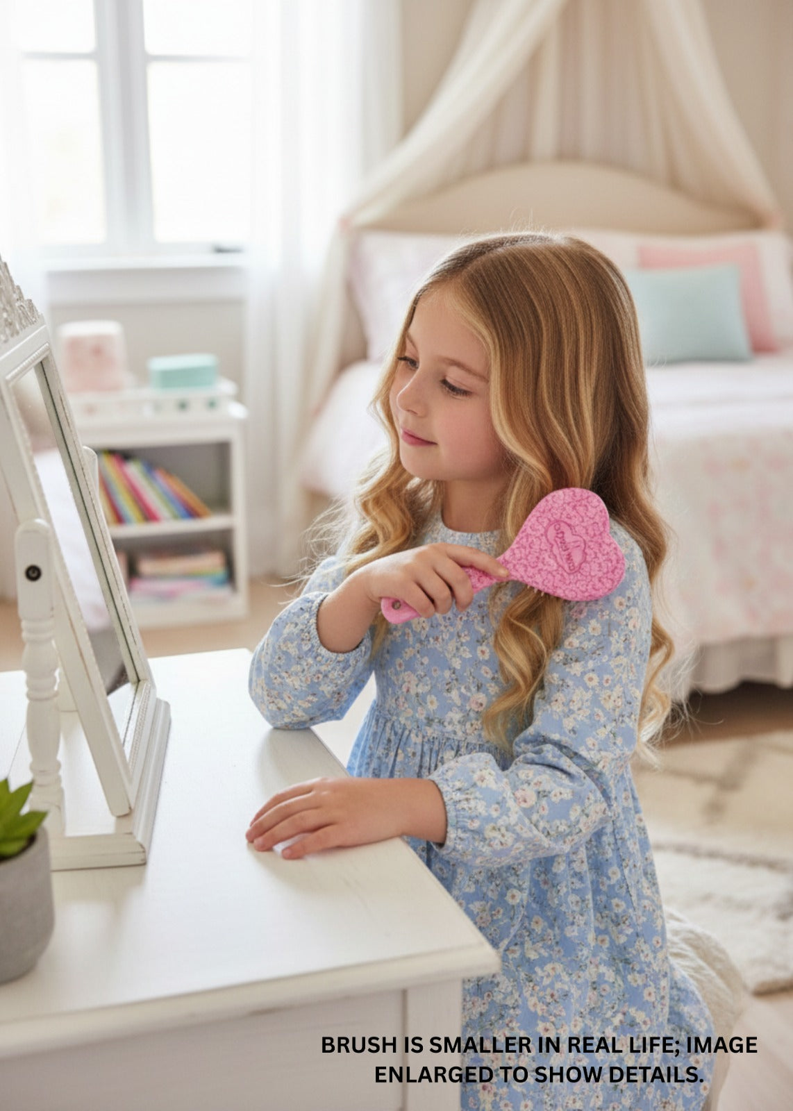 Mini Heart Hair Brush